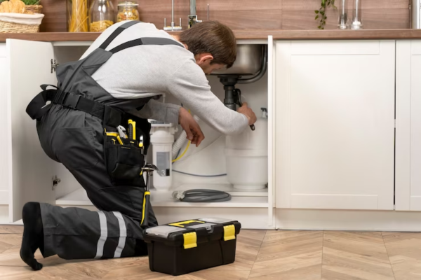 a residential plumber in Clemmons